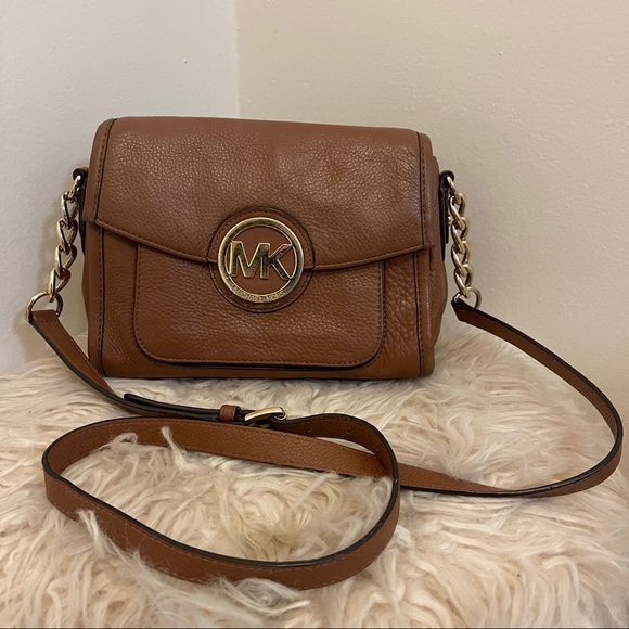 MICHAEL Michael Kors Handbags - Michael Kors Margo Leather Messenger Crossbody Bag